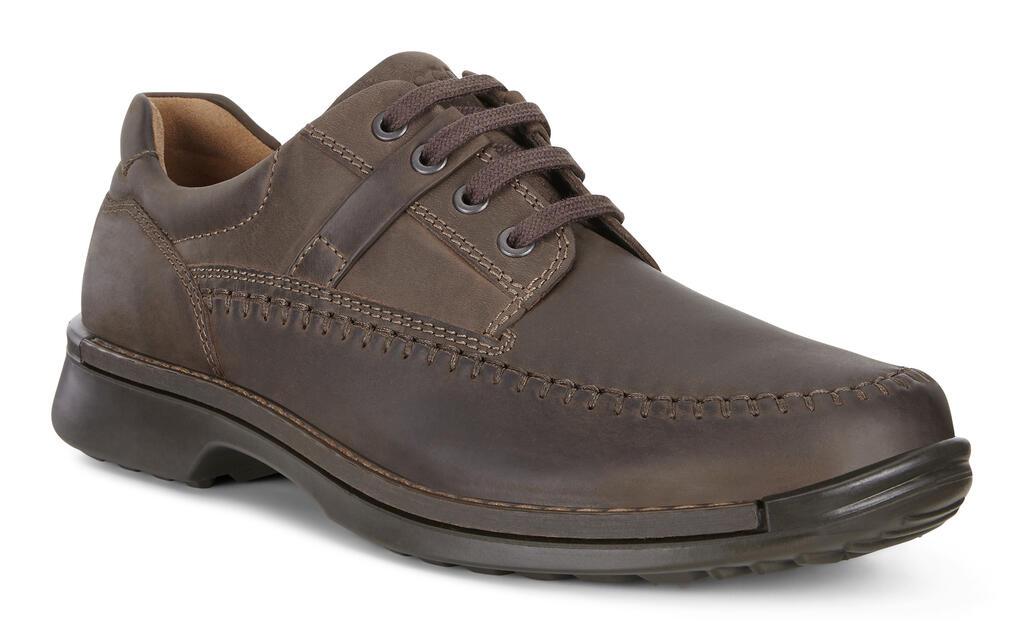 Baskets Ecco Fusion Ii Moc Toe Tie Homme Cafe 8462-SMYBR